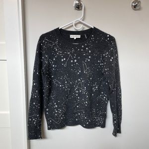White and Warren Zodiac Cashmere Crewneck